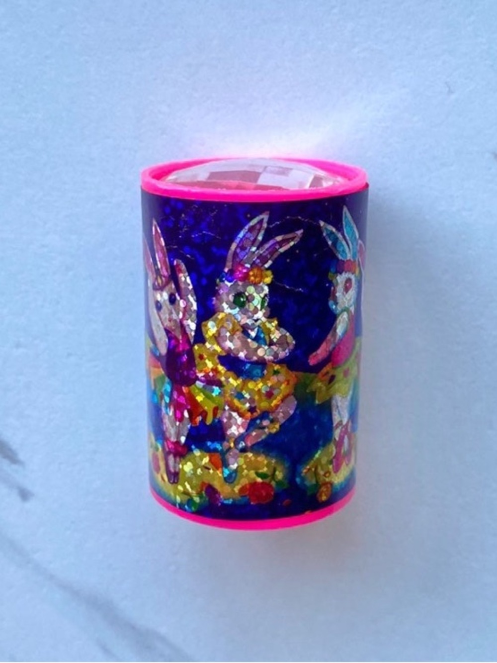 VTG Lisa Frank Ballerina Bunnies mini kaleidoscope